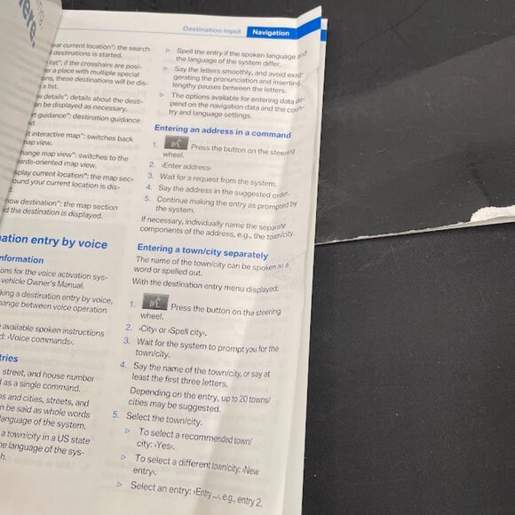 2014 BMW 5 Series Sedan Owners Manual Navigation Supplemental Books Set - Picture 7 of 16